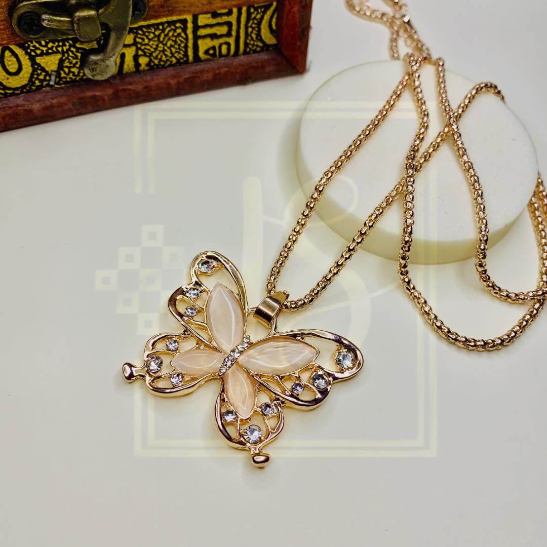 Collar Mariposa Rose Gold