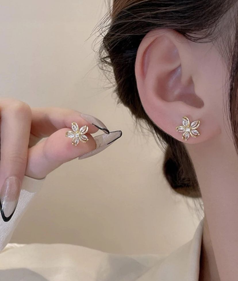 Pendientes Minimalismo Floral